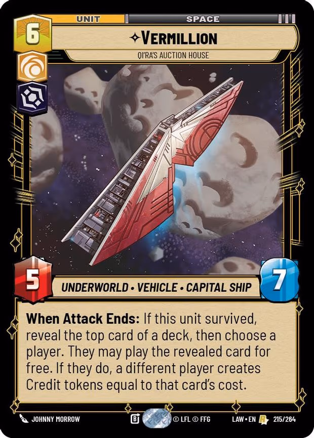 Vermillion - Qi'Ra's Auction House - Rare (215/264)