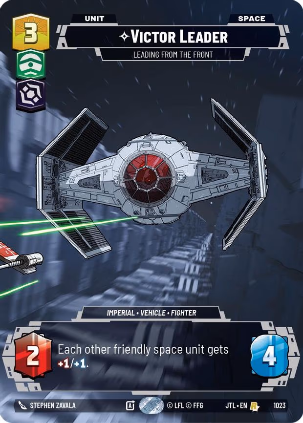 Victor Leader - Leading from the Front (Prestige) - Rare (1023)