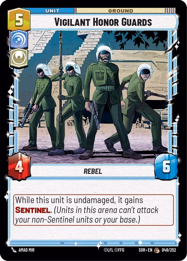 Vigilant Honor Guards - Common (048/252)