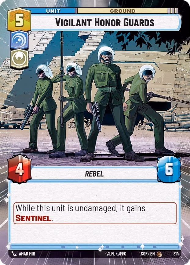 Vigilant Honor Guards - Common (314)