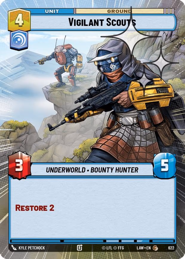 Vigilant Scouts - Common (622)