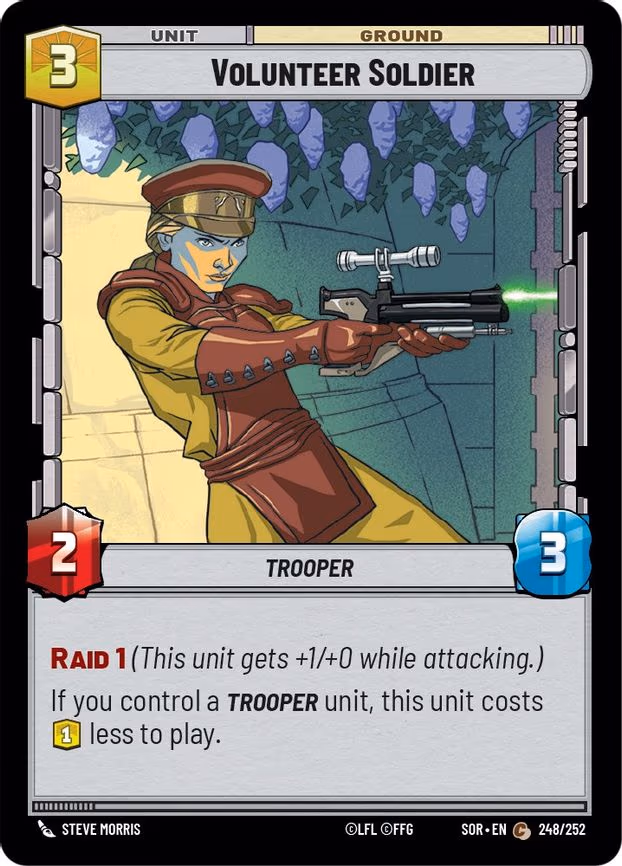 Volunteer Soldier - Common (248/252)