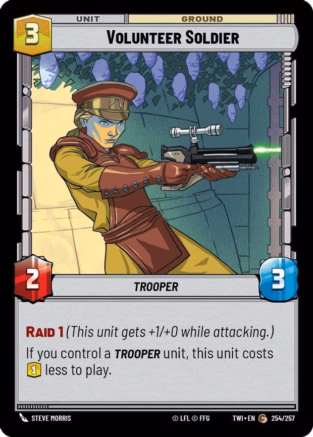 Volunteer Soldier - Common (254/257)