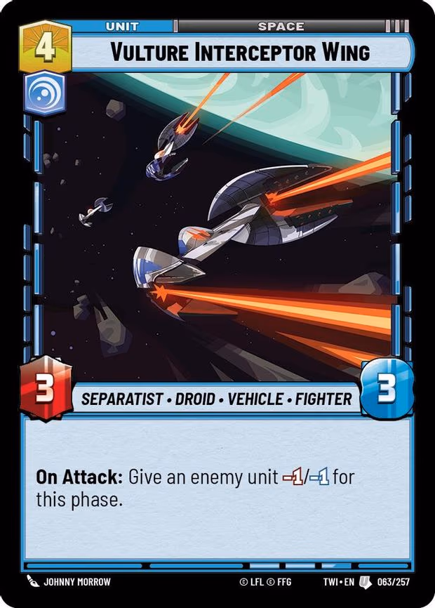Vulture Interceptor Wing - Uncommon (063/257)
