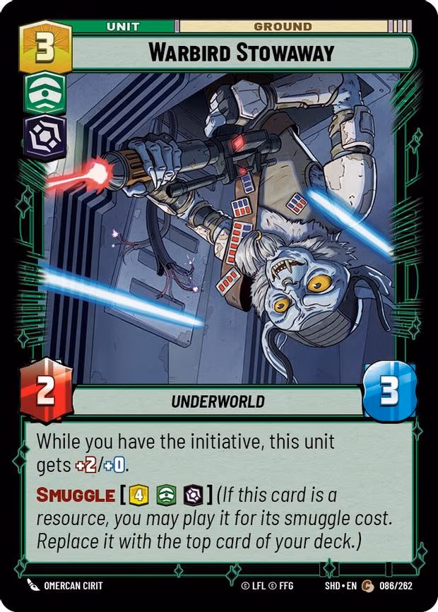 Warbird Stowaway - Common (086/262)
