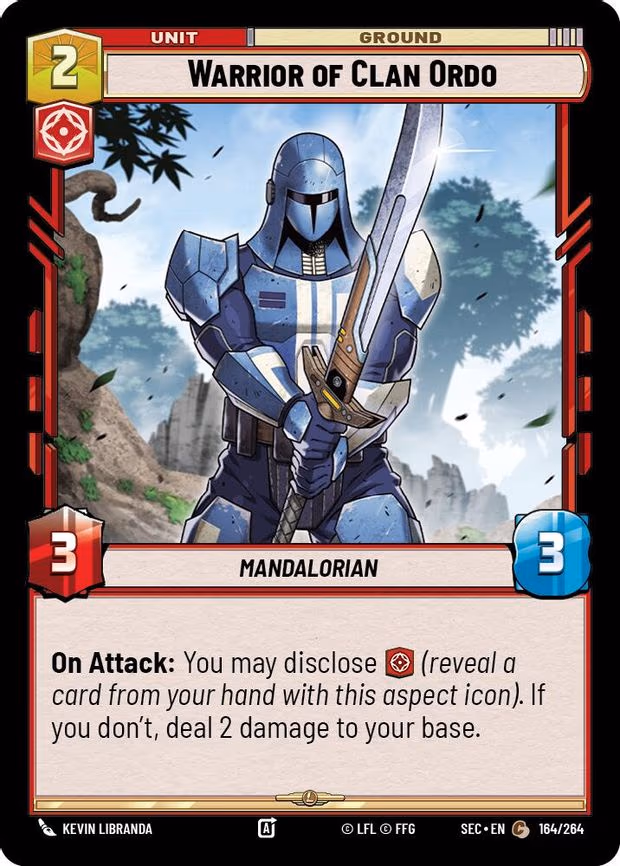 Warrior of Clan Ordo - Common (164/264)