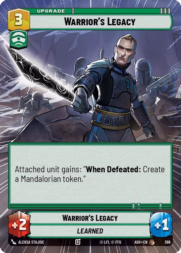 Warrior's Legacy - Common (398)