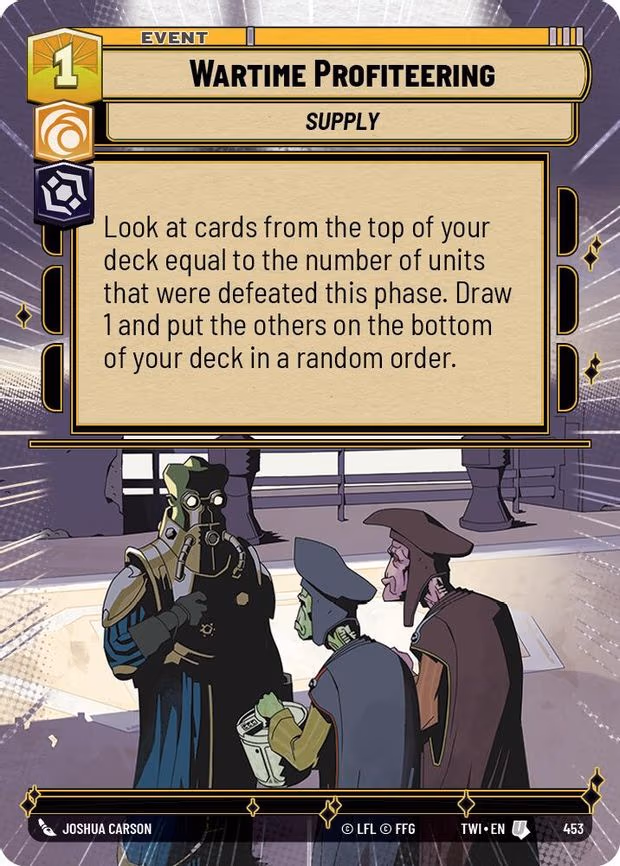 Wartime Profiteering - Uncommon (453)