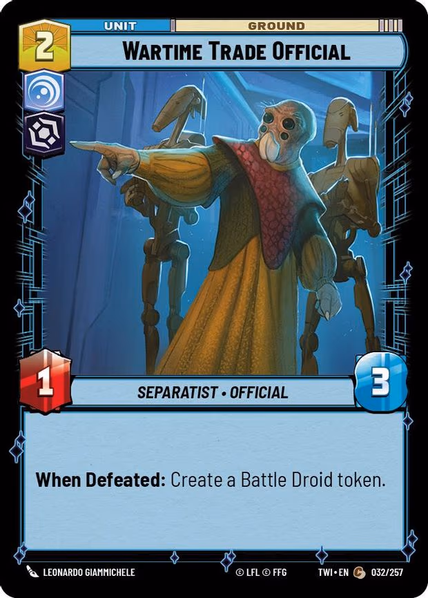Wartime Trade Official - Common (032/257)