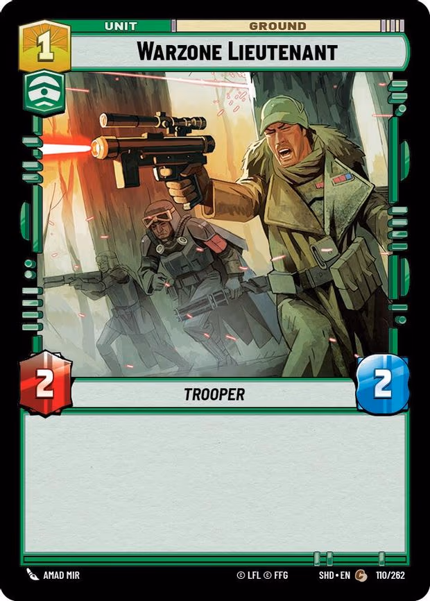 Warzone Lieutenant - Common (110/262)