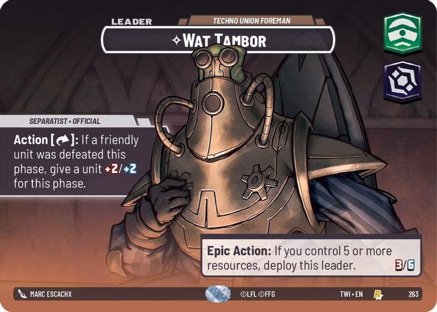 Wat Tambor - Techno Union Foreman - Rare (263)
