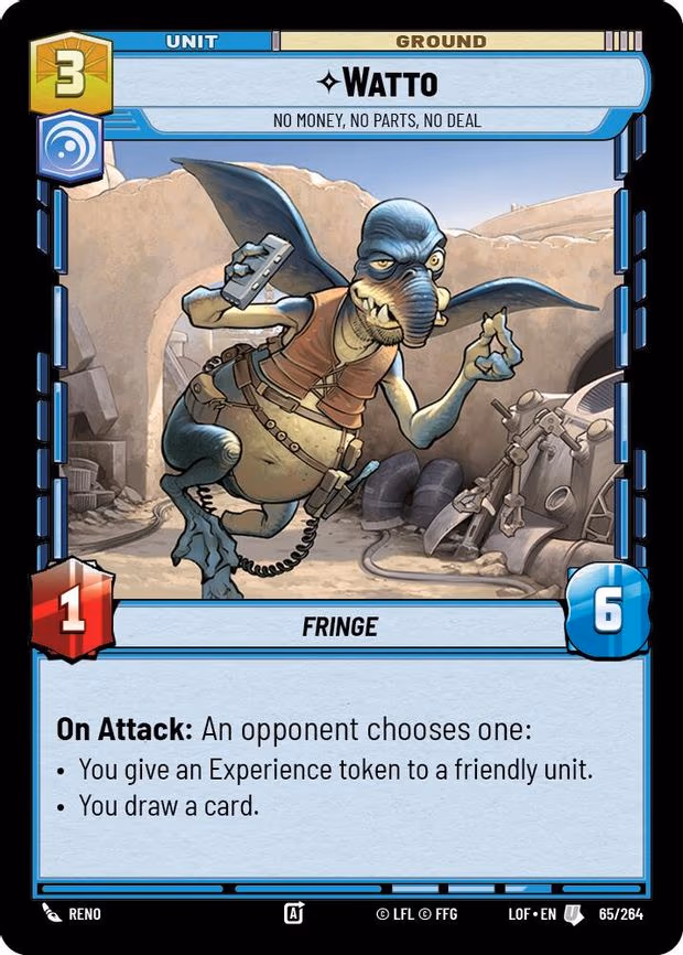 Watto - No Money, No Parts, No Deal - Uncommon (065/264)