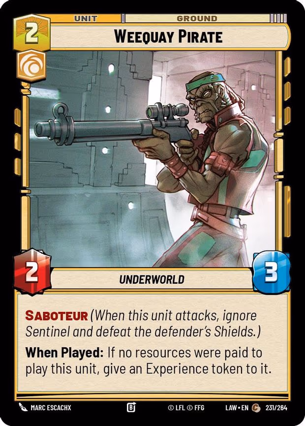 Weequay Pirate - Common (231/264)