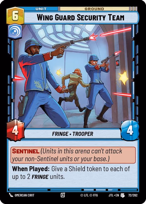 Wing Guard Security Team - Uncommon (072/262)