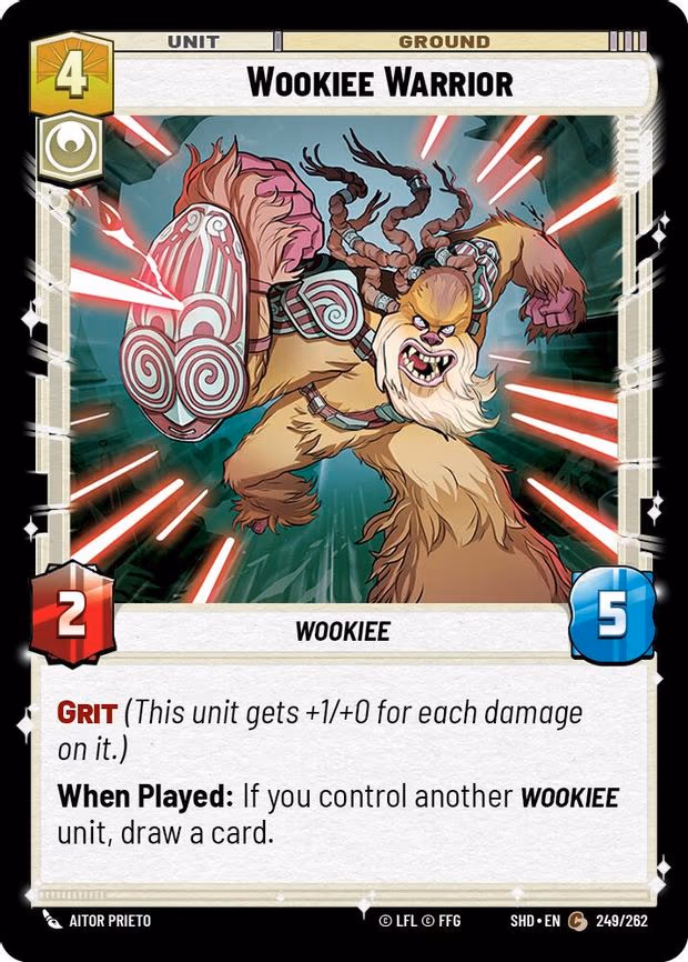 Wookiee Warrior - Common (249/262)