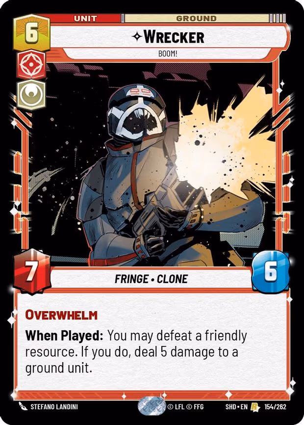 Wrecker - Boom! - Rare (154/262)