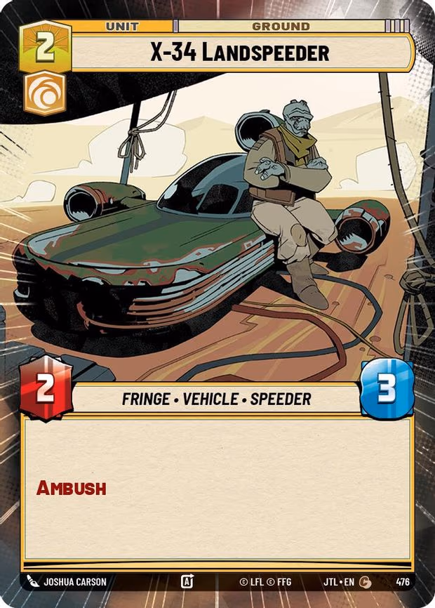 X-34 Landspeeder - Common (476)