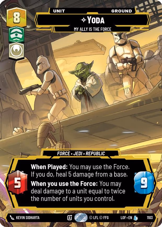 Yoda - My Ally is the Force - Legendary (1103)