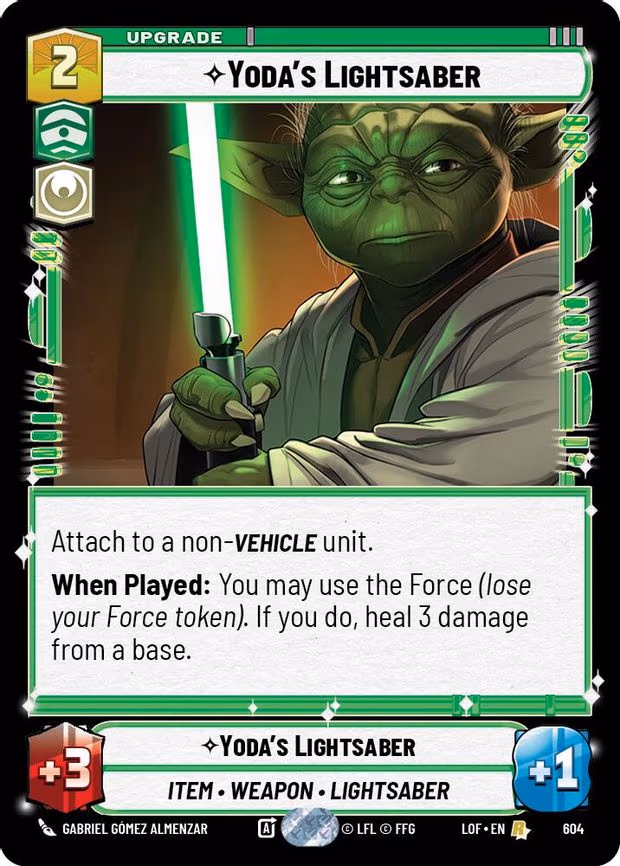 Yoda's Lightsaber - Rare (604)