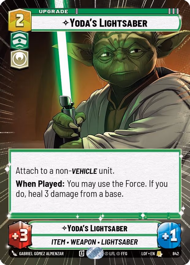 Yoda's Lightsaber