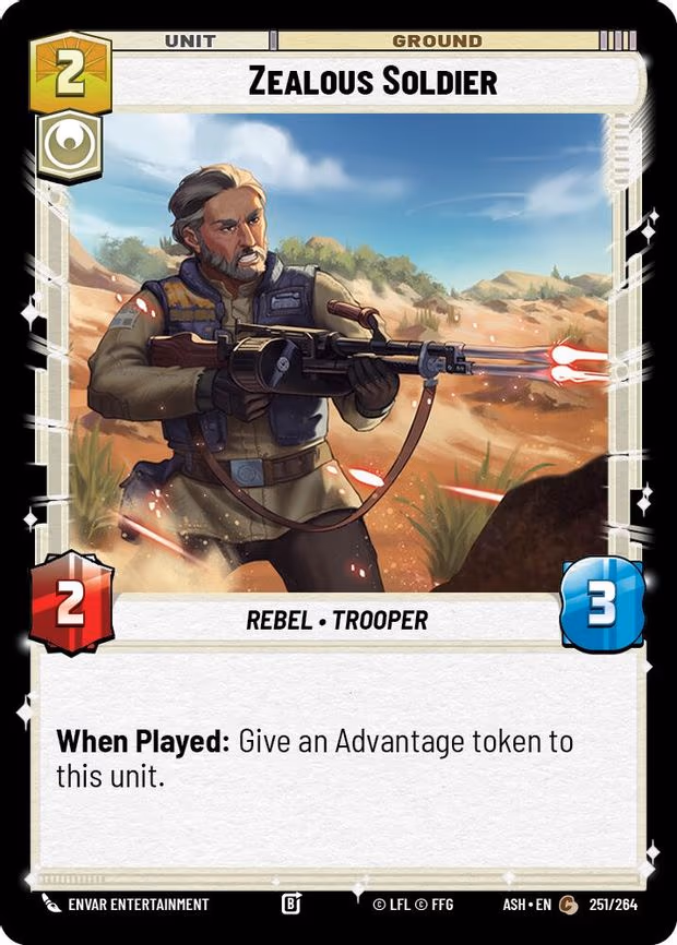 Zealous Soldier - Common (251/264)