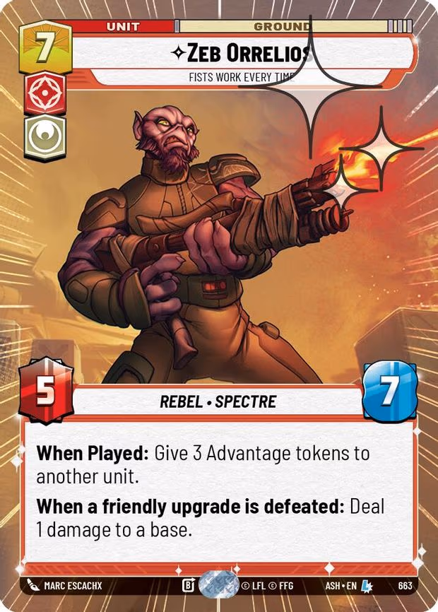 Zeb Orrelios - Fists Work Every Time