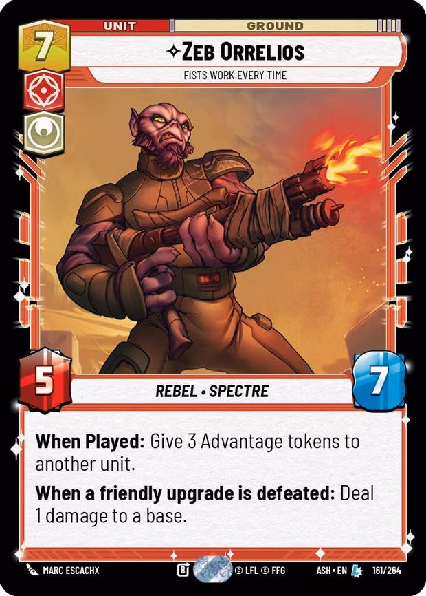 Zeb Orrelios - Fists Work Every Time
