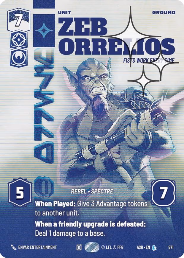 Zeb Orrelios - Fists Work Every Time
