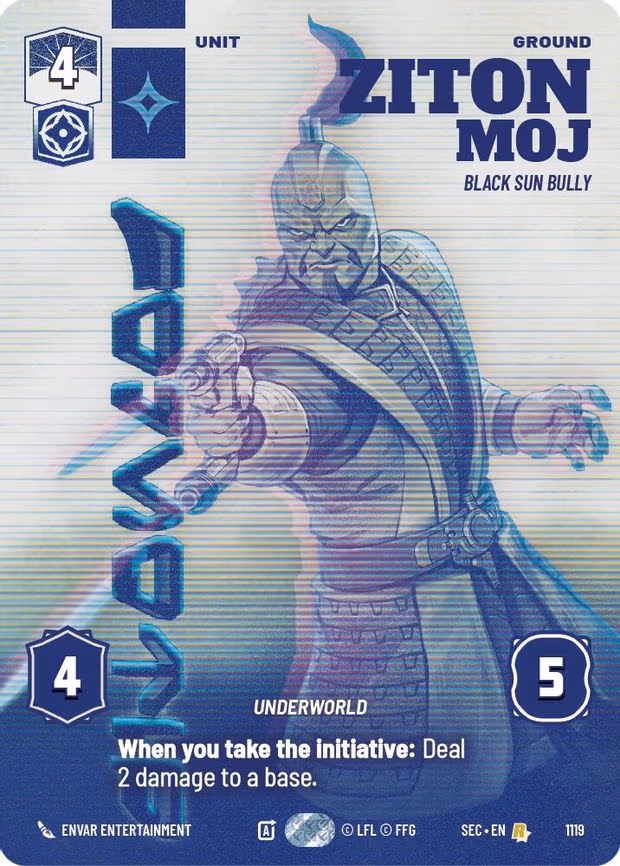 Ziton Moj - Black Sun Bully - Rare (1119)