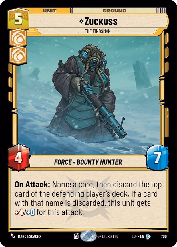 Zuckuss - The Findsman - Legendary (706)