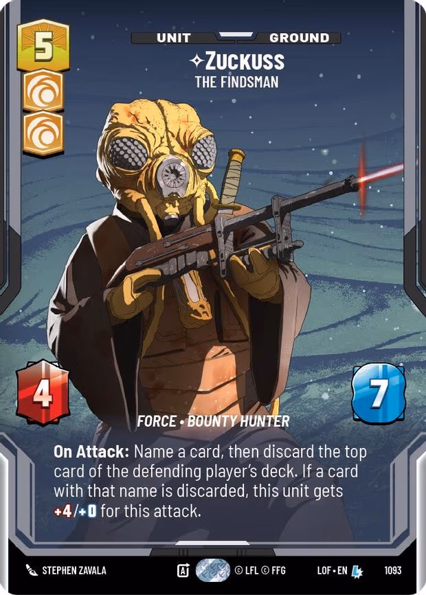 Zuckuss - The Findsman - Legendary (1093)