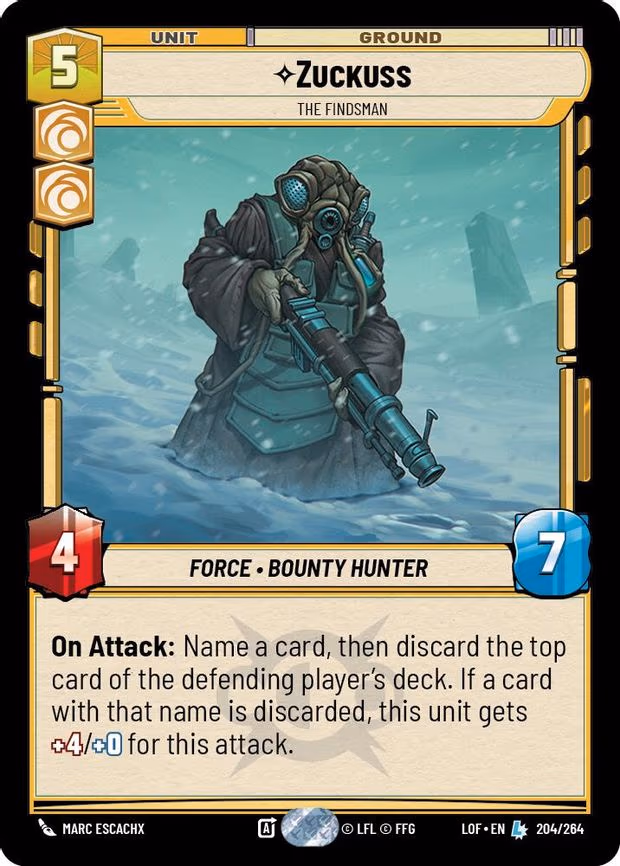 Zuckuss - The Findsman - Legendary (204/264)