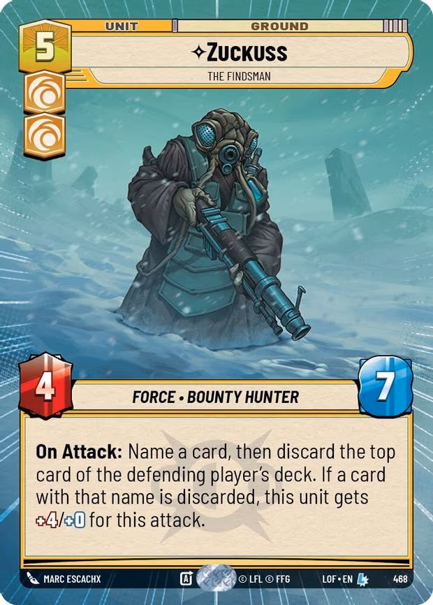 Zuckuss - The Findsman - Legendary (468)