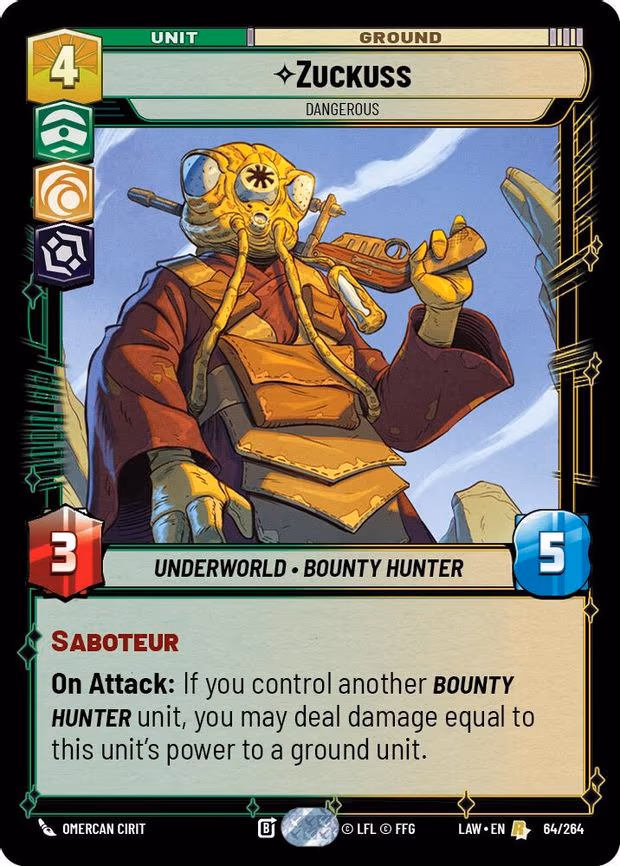 Zuckuss - Dangerous - Rare (64/264)