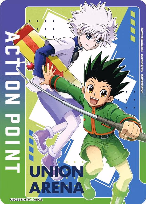 Action Point Card (AP02) (Killua Zoldyck/Gon Freecss)