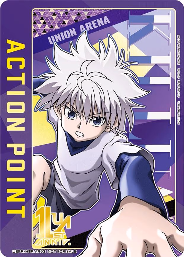 Action Point Card (AP03) (Killua Zoldyck) - Action Point (UEPR/HTR-AP03)