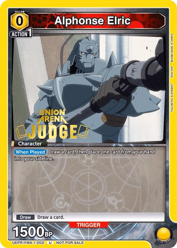 Alphonse Elric (Judge Pack) - Uncommon (UEPR/FMA-1-002)