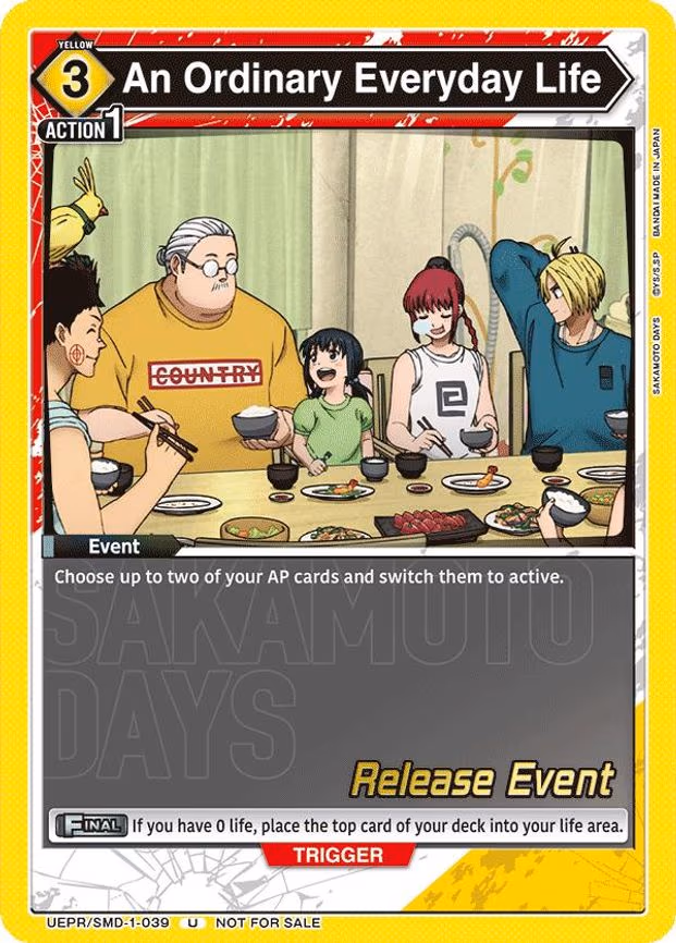 An Ordinary Everyday Life (Release Event)