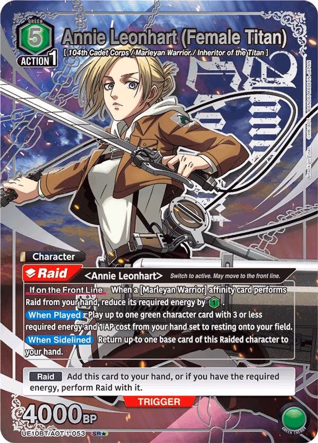 Annie Leonhart (Female Titan) (SR