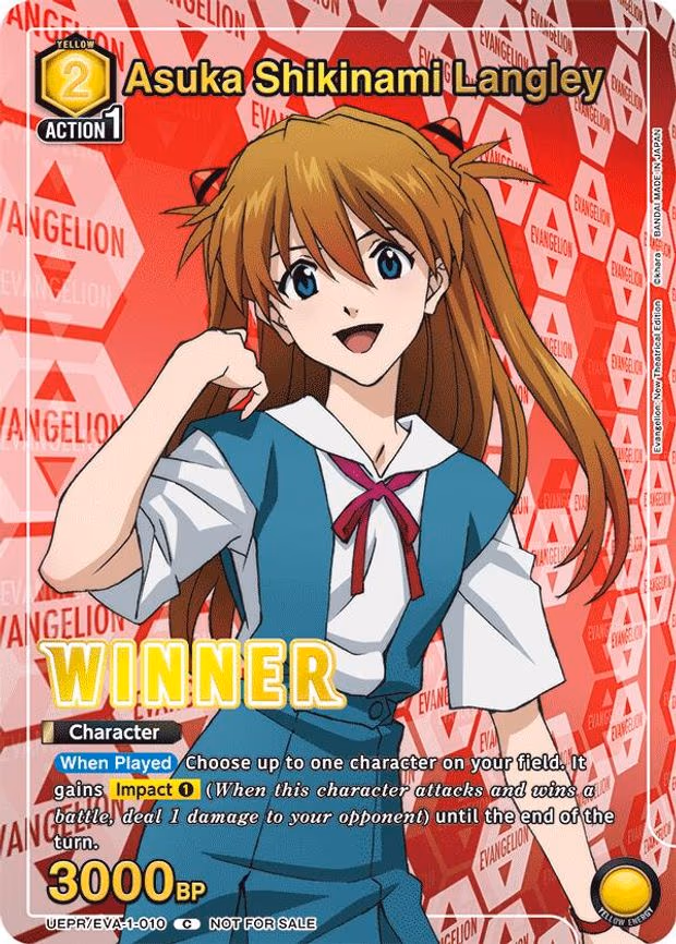 Asuka Shikinami Langley (Winner) - Common (UEPR/EVA-1-010)