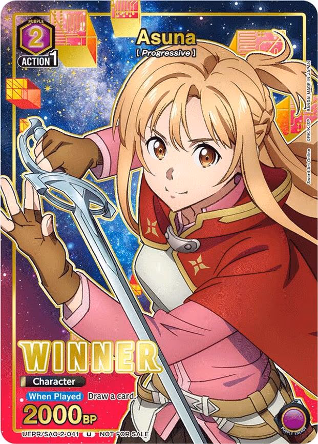 Asuna (041) (Winner) - Uncommon (UEPR/SAO-2-041)