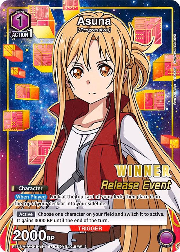 Asuna (Release Event Winner)