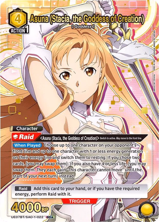 Asuna (Stacia, the Goddess of Creation) (022) (SR