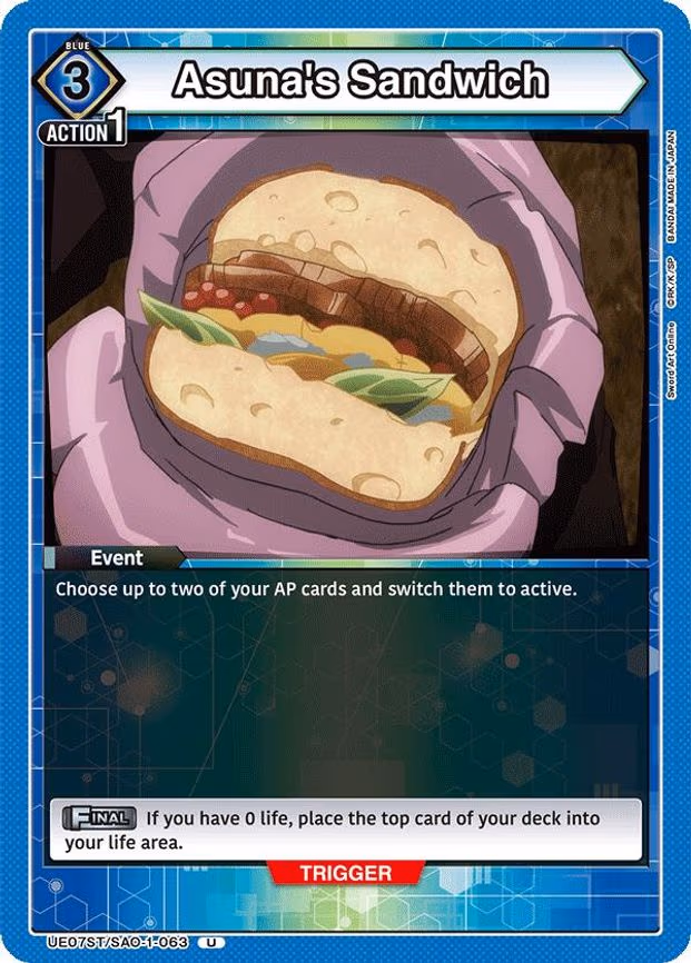 Asuna's Sandwich