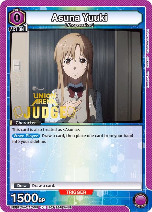 Asuna Yuuki (Judge Pack) - Common (UEPR/SAO-2-055)