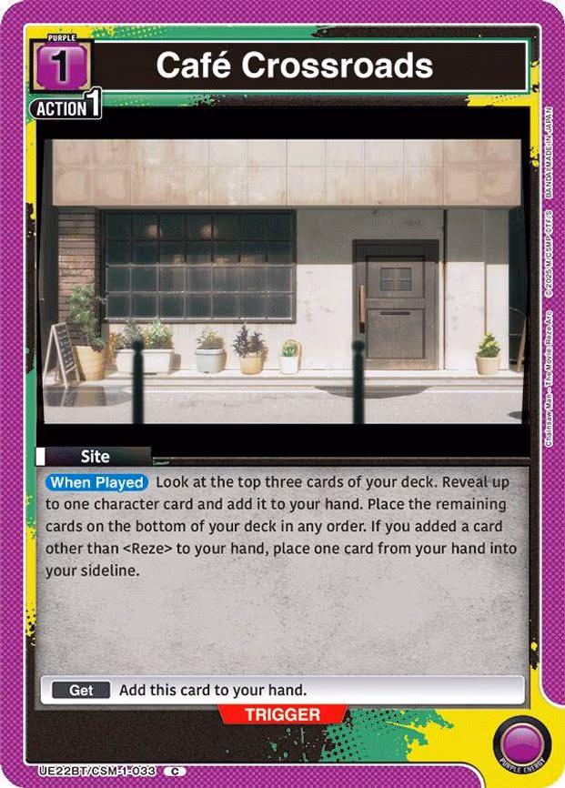 Cafe Crossroads - Common (UE22BT/CSM-1-033)
