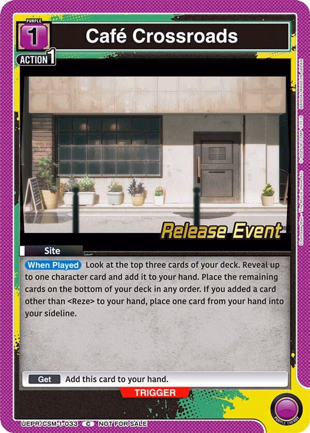 Cafe Crossroads - Common (UE22BT/CSM-1-033)
