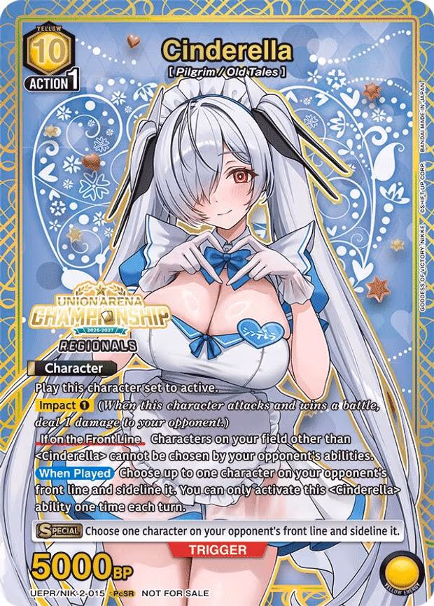 Cinderella (Regionals 26-27) - Precious Secret Rare (UEPR/NIK-2-015)