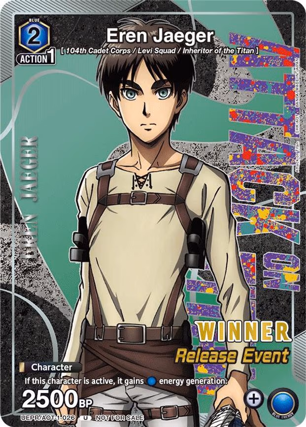 Eren Jaeger (Release Event Winner)