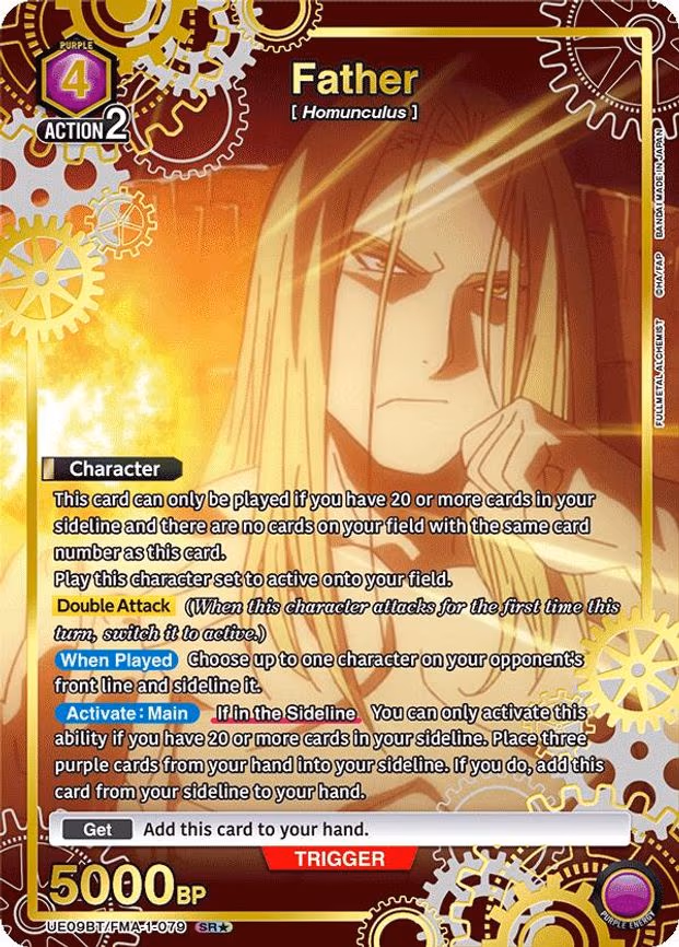 Father (079) (SR - Super Rare 1-Star (UE09BT/FMA-1-079)